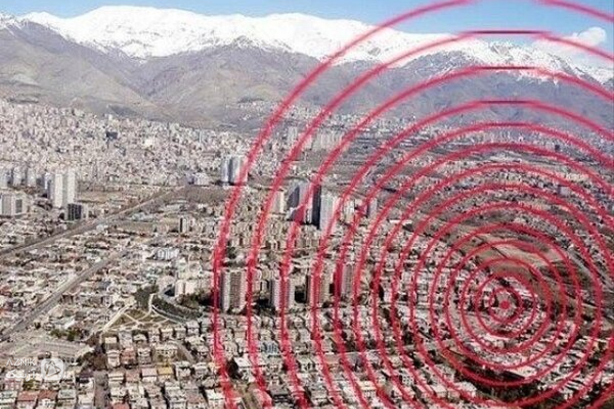 زمین لرزه دقایقی قبل تهران را لرزاند‌. 